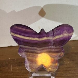 Amethyst butterfly